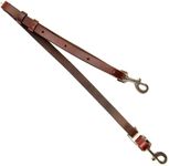 Adjustable Heavy-Duty Horse Tie Down Strap – Horse Tie Down Made with Premium Leather & Non-Rust Stainless Steel Hardware