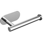 Umi Toilet Roll Holder Self Adhesive, SUS 304 Stainless Steel Wall Mounted Toilet Paper Holder for Bathroom, Washroom, Toilet, Kitchen, Waterproof Rust Resistant - No Drilling