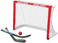 Bauer Knee Hockey Goal Set, 30.5 x 23-Inch, Red