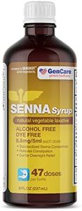 GenCare - Senna Syrup Liquid Laxative (8 Fl Oz Bottle) All Natural Vegetable Sennosides Active Ingredient | Easy to Swallow Constipation Relief for Adults and Kids 12 and Older | Best Value Size