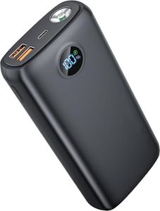 Power Bank 30000mAh, Fast Charging SCP 22.5W/ PD 30W Portable Phone Charger with 3 USB Ports, USB-C Input/Output Battery Pack, LED Digital Display, Flashlight Torch for iPhone/Samsung/Camping