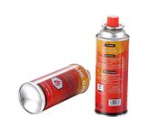 Pilot Imports BUTANE GAS BOTTLES CANISTERS FOR COOKER HEATER BBQ (Pack of 2)