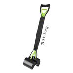 JINGUWU Dogs Pooper Scooper, 80 CM Long Handle Walking Poo Remover Grabber Picker for Clean Up Medium and Large Dogs Animal Waste or Garden Garbage, No Need To Stoop