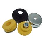 Rear Shock Absorber Suspension Top Strut Mount with Grommet Plate Replacement for B-M-W 1 3 Series X1 E81 E82 E84 E87 E88 E90 E91 E92 E93 33506771737 (1 set)