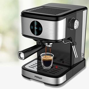 TODO Espresso Coffee Machine Maker Automatic Touch Control 20 Bar Pump 1.5L