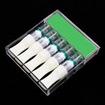 Cigarette Holder Filter Washable Mouthpiece Smoking Pipe Regular Size Reduce Tar (Special Lip Care) (Pack of 5 Green)