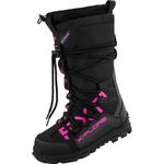 FXR Women's X-Plore Winter Snow Boot (Black/Fuchsia - Size 12)