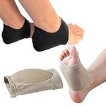 MEDIZED® Plantar Fasciitis Therapy Wrap Heel Foot Pain Arch Support Ankle Brace Insole Orthotic Neuropathy Sock for Men Women (Women)