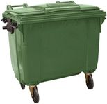 660 Litre Wheelie Bin - GREEN (4 Wh