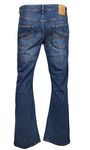 LCJ Denim Men's Flare Stretch Indie Jeans 70s Acid Bell Bottoms LC16 (34W 30L)