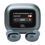 JBL New Launch Live in Ear Buds 3,Hi-Res Audio True ANC TWS,Smart Case with Touch Display,40H Playtime,Wireless Charging,6 Mic,Multipoint Connection,Ip55 Proof,Headphones App,Personi-Fi 3.0(Blue)