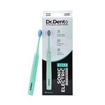 Dr.Dento Ultra Electric Toothbrush for Kids, Men & Women with 2 cleaning Modes | Interdental Brush Head to clean gaps between 2 teeth | 1 Year Warranty | AAA Battery Powered | 90 Days Battery Life