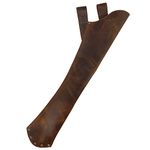 Valhalla Gear, Hip Quiver with Belt Loop, Arrow Holder for Target Shooting, Archery Sports, Target Training, Full Grain Leather, Handmade, Bourbon Brown