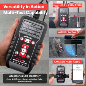 Tramex Concrete Moisture Meter – Digital Surface Moisture Tester