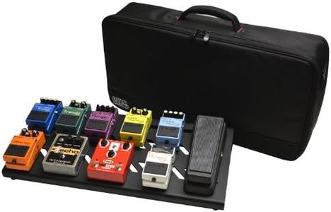 Gator Large Pedalboard with Bag - 23.75 X10.6 Inches Black