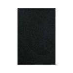 Ambiant Pet Friendly Solid Color Area Rugs Black - 4' x 6'