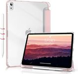 Boxome Tablet Case Cover for Apple iPad Air 10.5 inch (3rd Gen) [Auto Sleep/Wake Cover] [Pencil Holder] [Trifold Stand] [Frosted Back] - Pink