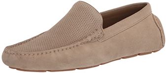 Vince Camuto Men's Eadric Casual Driving Shoe Loafer, Oatmeal, 9.5