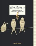 Blank Sheet Music MANUSCRIPT PAPER FOR INSPIRATION & COMPOSITION CREAM PAPER: Large 8.5" x 11" | 50 Sheets | 100 Pages | Singing Swallows Cover.