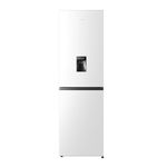 Hisense RB327N4WWE 55cm Freestanding 50/50 Fridge Freezer - 251 litre capacity - Total No Frost - Non-plumbed Water Dispenser - White - E Rated, H182.4 x W55 x D55.7 (cm)