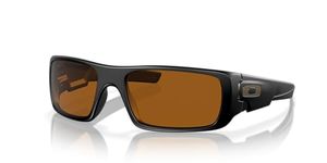 Oakley Men's OO9239 Crankshaft Rectangular Sunglasses, Matte Black/Dark Bronze, 60 mm