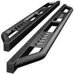 Tyger Auto Trax Side Steps Compatible with 2024 Toyota Tacoma (Fits Hybrid) | Double Cab | TG-TX7T29678 | Textured Black Drop Step Rail Running Board