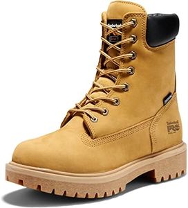 Timberland PRO Men's Direct Attach 8 Inch Steel Safety Toe Insulated Waterproof Industrial Work Boot, Wheat, 10.5