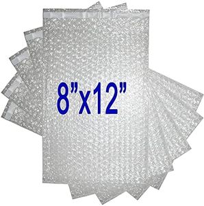 39Pack 8x11 INCH Bubble Out Bags Self-Seal Bubble Pouches for Moving, Shipping, and Storage, Wrap Cushioning Packaging Bag Double-Side Premium Sealing Bubble Out Pouch