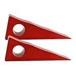 Motis Forcible Entry Wedges & Door Stoppers, Durable & Easy to Use Firefighter Tool. Aluminum Wedge to Pry Open Doors, Windows & More (Red)