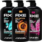 Axe Men's Body Wash Variety Set, Se