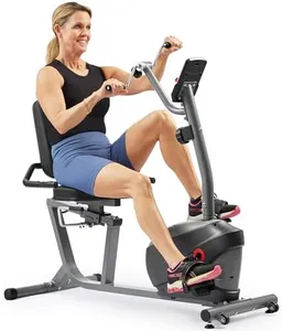 Sunny Health & Fitness Smart Magnetic Recumbent Bike with Hand Cycle - SF-RB423034