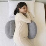 MYARMOR Pregnancy Pillow | Dual Pregnancy Wedge Pillows for Back & Belly Support | Adjustable Butterfly Design | Travel-Friendly Pregnancy Pillow