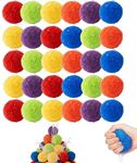 30PCS Reusable Water Balloons, Water Balloons For Pool Games, Beach Activities And Summer Fun, Lightweight Floating Ball Toys for Pool Party, Five Each In Yellow Red Blue Green Orange And Purple