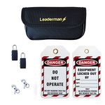 Leaderman MCB RCD Lockout/Lock Off Kit For Consumer Unit/Lockout Starter Kit LOD-KR