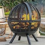 Panovue 35 Inch Wood Burning Fire P