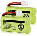 iMah BT183342/BT283342 2.4V 400mAh Ni-MH Battery Compatible with AT&T CL82207 EL52100 EL50003 VTech CS6709 CS6609 CS6409 BL102-3 Handset Replace Battery BT166342 BT266342 BT162342 BT262342, 2-Pack