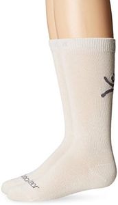 Terramar Kids' Thermasilk Ultra-Thin Performance Over-Calf Liner Sock (Pack of 1), Natural, X-Large (5-6)