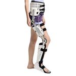 LMEIL ROM Post-op Hip Abduction Brace, Medical Immobilizer Knee Support Orthopedic Guard Protector for Hip Waist Groin, Thigh, and Sciatic Nerve Pain Relief (Universal)