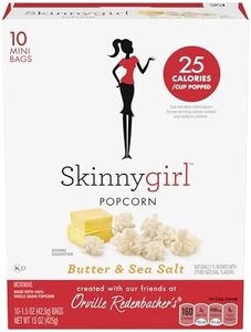Orville Redenbacher's Skinnygirl Microwave Popcorn Mini Bags, Butter & Sea Salt Flavor, 1.5 oz., 10-Count