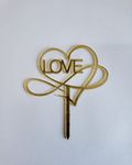 Cake Topper With Loves