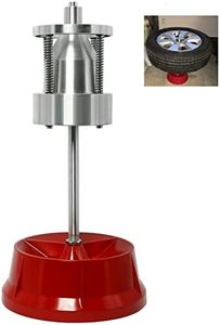 8MILELAKE Portable Bubble Wheel Balancer, Heavy Duty Hubs Wheel Tire Balancer with Bubble Level, Rim Tire Balancing Machine for Car & Light Truck