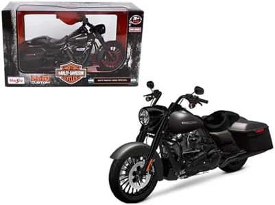 Maisto 2017 Harley Davidson King Road Special Black Motorcycle Model 1/12