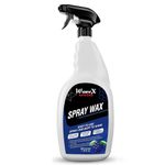 Wavex Car Liquid Wax Spray 650ml, Car Polish Spray and Wipe Formula for long lasting Miraculous Shine, Infused with Rich Blueberry Fragrance