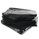 We Can Source It Ltd - Black Compactor Sack Bin Liners 20 x 34 x 47inch Bin Bags - Heavy Duty Compactor Sacks, Box of 100 Refuse Sacks for Industrial Waste