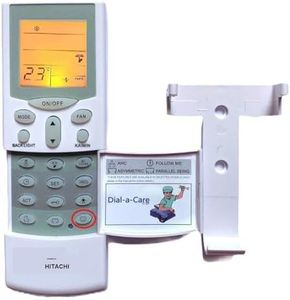 Original Ac Remote comaptible for Hitachi Split and Window Ac Remote (with Backlight) 1.5 ton, 1 ton, 2 ton (AC-59) Suitable for Hitachi