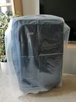 SUITCASE STORAGE BAGS X 2 - EXTRA LARGE CLEAR PLASTIC - 36" x 48" (92cm x 122cm) HEAVY DUTY 500 GAUGE with re-useable CABLE TIES