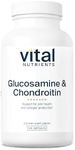 Vital Nutrients Glucosamine & Chondroitin | Healthy Cartilage, Mobility, and Joint Support Supplement | Gluten, Dairy, Soy Free | Non-GMO | 120 Capsules