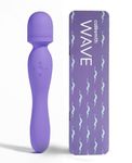 Caresmith Body Wave Massager | Dual Heads | Machine for Pain Relief with 1 Year Warranty | Purple