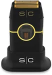 StyleCraft Instinct Metal Cordless Double Foil Shaver with IN2 Vector Motor Intuitive Torque Control, USB-C Rechargeable (Black)