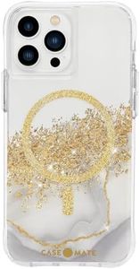 Case-Mate iPhone 14 Pro Max Case - Karat Marble [10ft Drop Protection] [Compatible with MagSafe] Magnetic Cover with Cute Bling Sparkle for iPhone 14 Pro Max 6.7", Anti-Scratch, Shock Absorbent, Slim